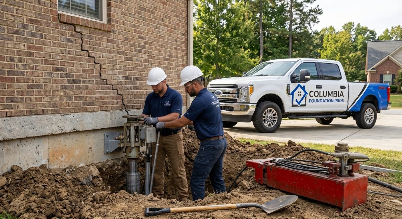 Foundation Repair in Columbia, South Carolina